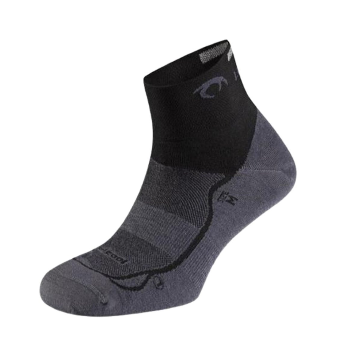 Meias Lurbel Race Three Cinzento Preto, Tamanho M Unisex