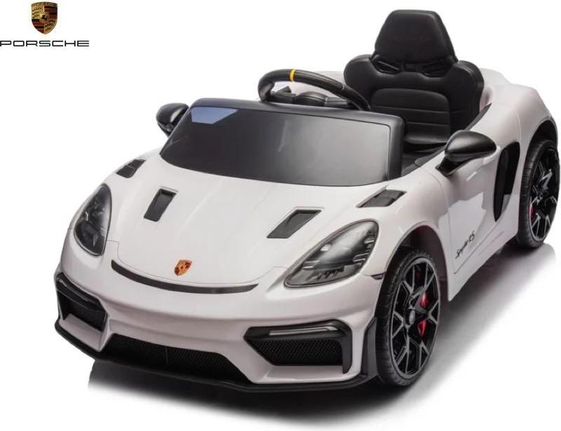 Kinder Elektroauto Porsche Spyder RS zwei Motoren+12 V Akku+LED+FB