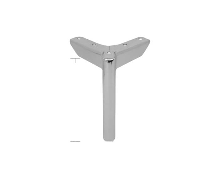 Bettstützfüße 4 Stück TV-Schrank-Stützfüße aus Metall, Bett-Schrank-Beine Möbelsäule, vielseitig einsetzbar, langlebiges Metall(Silver 15cm 4pcs)