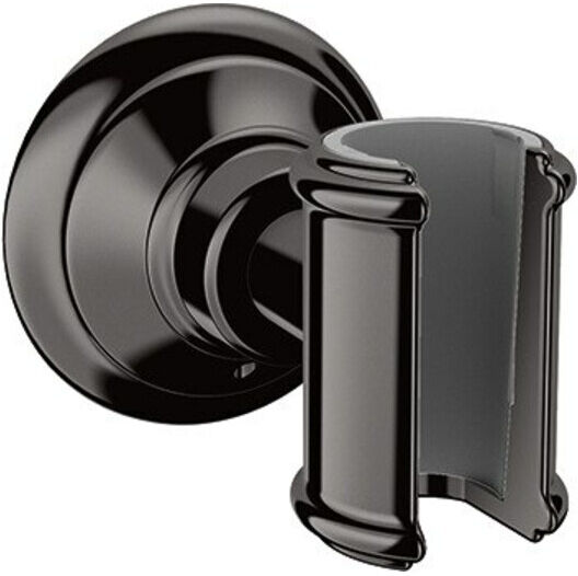 Hansgrohe Brausehalter Axor Montreux fest. Haltep., Met., pol. black chrome (16325330)