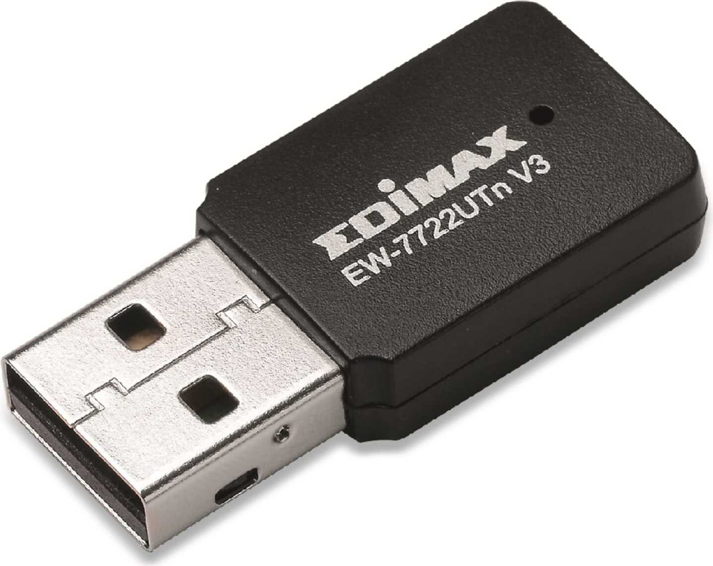 Edimax EW-7722UTN V3 N300 2T2R Wireless USB Adapter