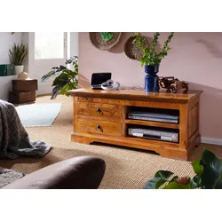 TV-Board Akazie 115x48x50 honig lackiert OXFORD #0317