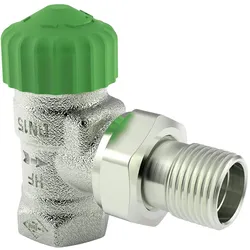 HEIMEIER Thermostat-Ventilunterteil Eclipse 300, Eckform, DN 15