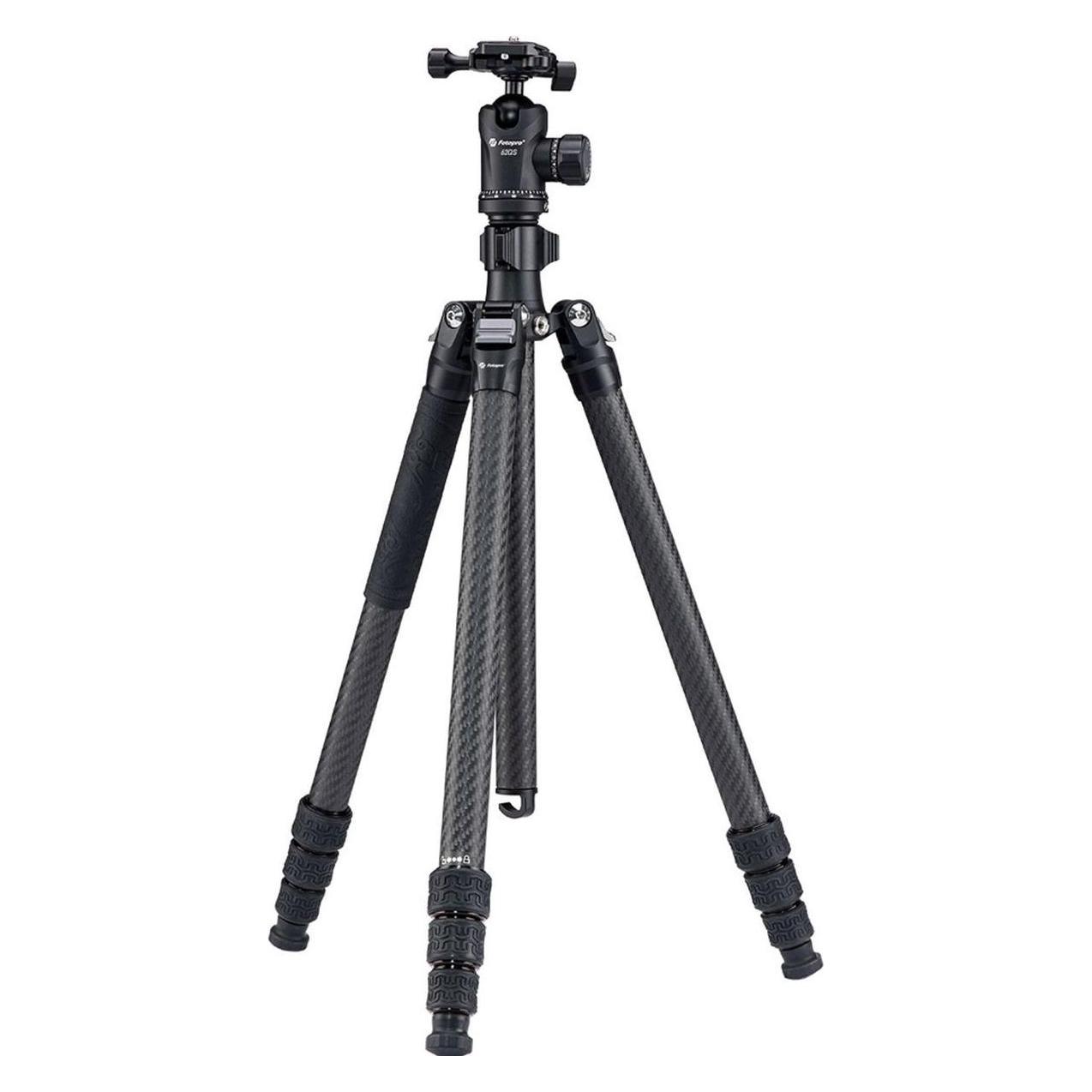 Fotopro Sherpa Plus Carbon Stativ Schwarz (Carbon) (Sherpa Plus Black)
