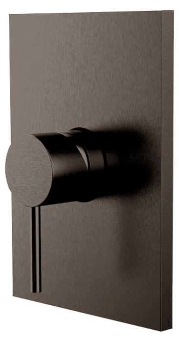 Herzbach DESIGN iX PVD Brausebatterie Farbset Black Steel