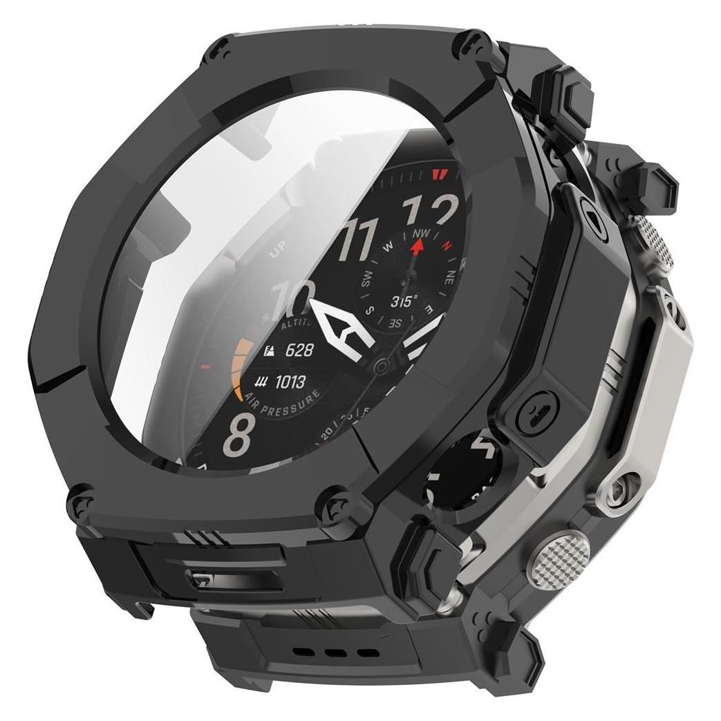 Techsuit - Defense360 Pro + Screen Protector - Amazfit T-Rex Ultra 2 - Black (68651634)