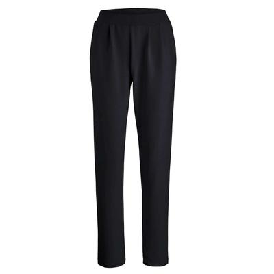 Schlupfhose GOLDNER "Kurzgröße Businesshose SARA mit Komfortbund", Damen, Gr. 22, K-Gr, schwarz, Obermaterial: 95% Polyester PES. 5% Elasthan EL., normal, Hosen Schlupfhose, Temperaturausgleichende Eigenschaft