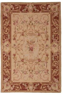 ECARPETGALLERY Flat-Weave Dynasty Grey Wool Tapestry Kilim - 4'0 x 5'10