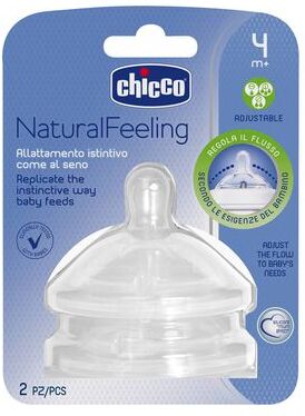 Chicco Tetina NaturalFeeling Fluxo Regular +4m 1 un