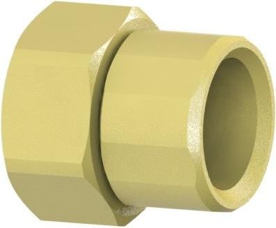 SCHLÖSSER JS-aansluitstuk voor stalen buis, 3/4" x 1"