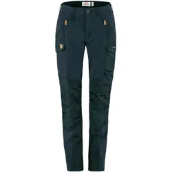 Fjällräven, Damen, Outdoorhose, Nikka Curved Trousers W (34), Blau