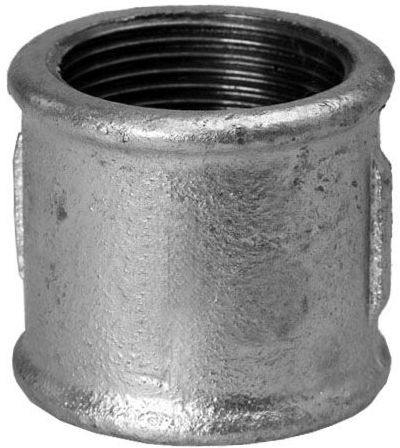 Schmidt, Hermann Hermann Schmidt Temperguss Muffe DN 25, 1" Innengewinde/Innengewinde, verzinkt