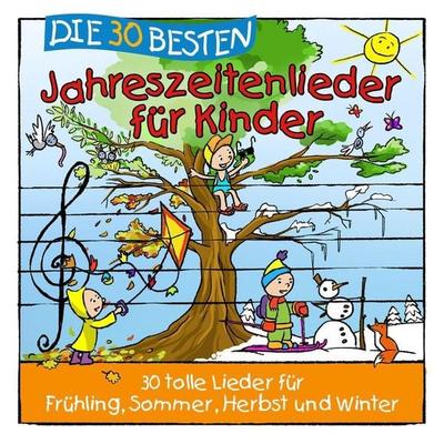 Die 30 besten Jahreszeitenlieder für Kinder - Simone Sommerland & Karsten Glück & Die Kita-Frösc, CD