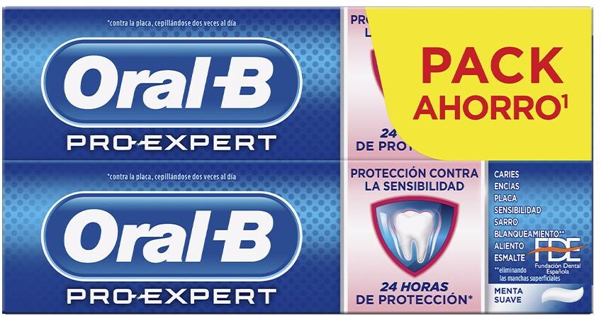 Oral-B PRO-EXPERT SENSIBILIDAD&BLANQUEANTE; Dentifrico lote 2 x 75 ml
