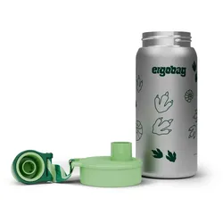 ergobag Edelstahl Trinkflasche Dschungel