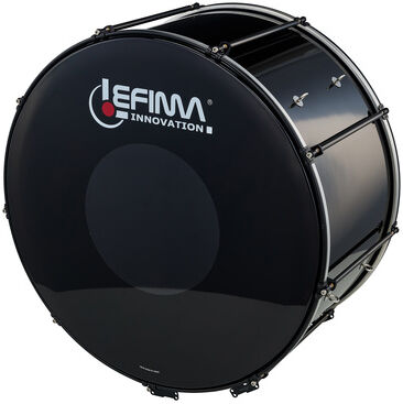Lefima BMB 2816 Bass Drum SSSS schwarz