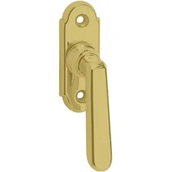 Grundmann, Fenstergriff, Fenstergriff ALT-WIEN 904 - sichtbar geschraubt, 7x35, Messing poliert