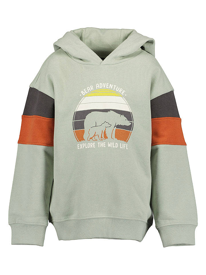 Blue Seven Hoodie in Mint - 116