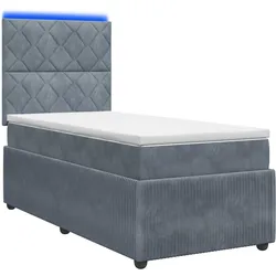 vidaXL, Boxspringbett, Boxspringbett (90 x 200 cm)