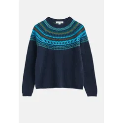 Seasalt Cornwall Pullover Annik Damen Blau Fairisle