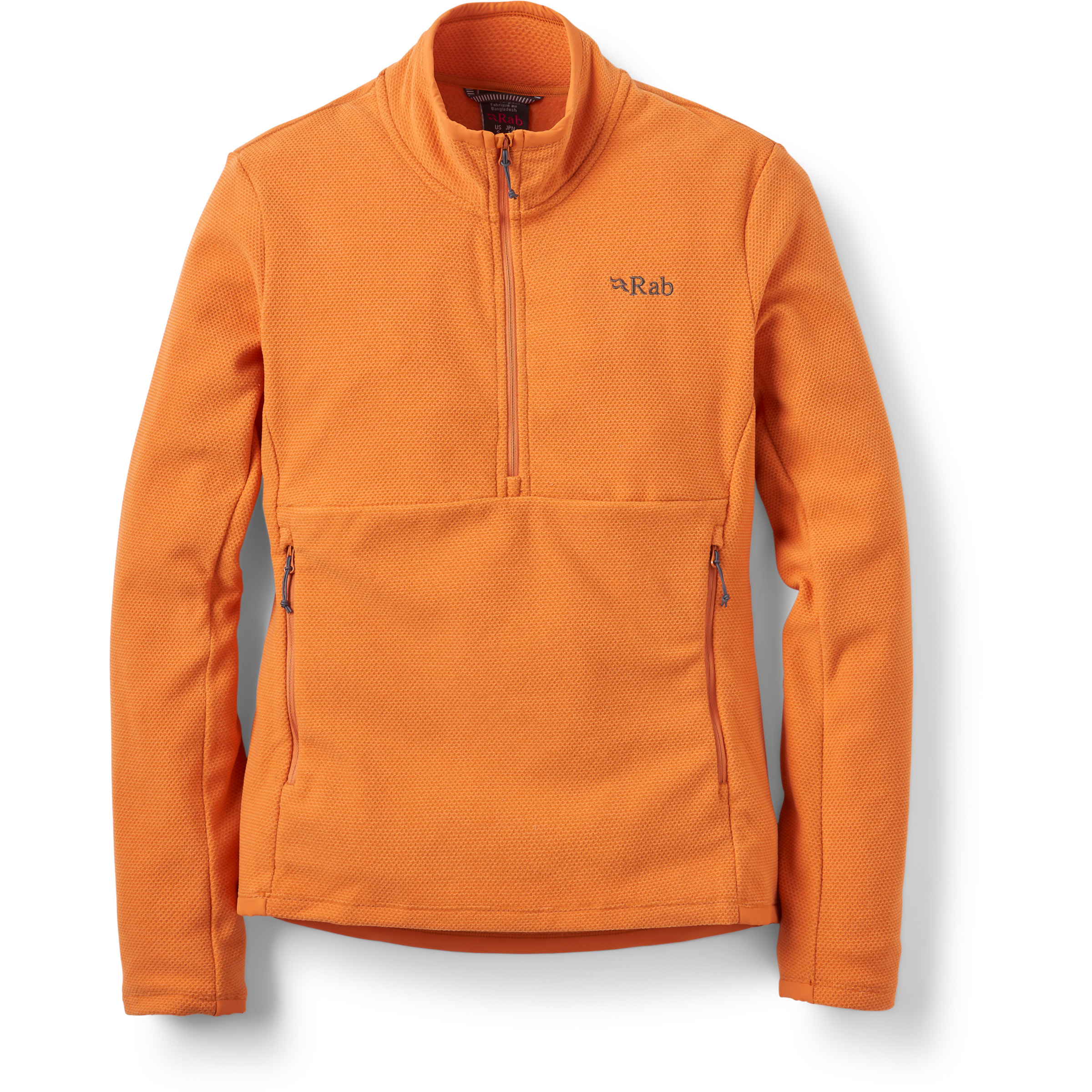 Rab Stavel Damen Pullover orange Größe S Trekking Elastisch