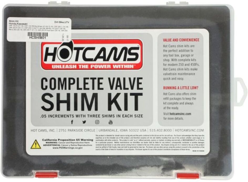 Hot Rods Ventile, Ventilplatten 4RIDE HCSHIM01