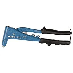 Gesipa Blindniet Zange NTX-F, Arbeitsbereich 4-5 mm, Nieten Zange, Dornauswurf