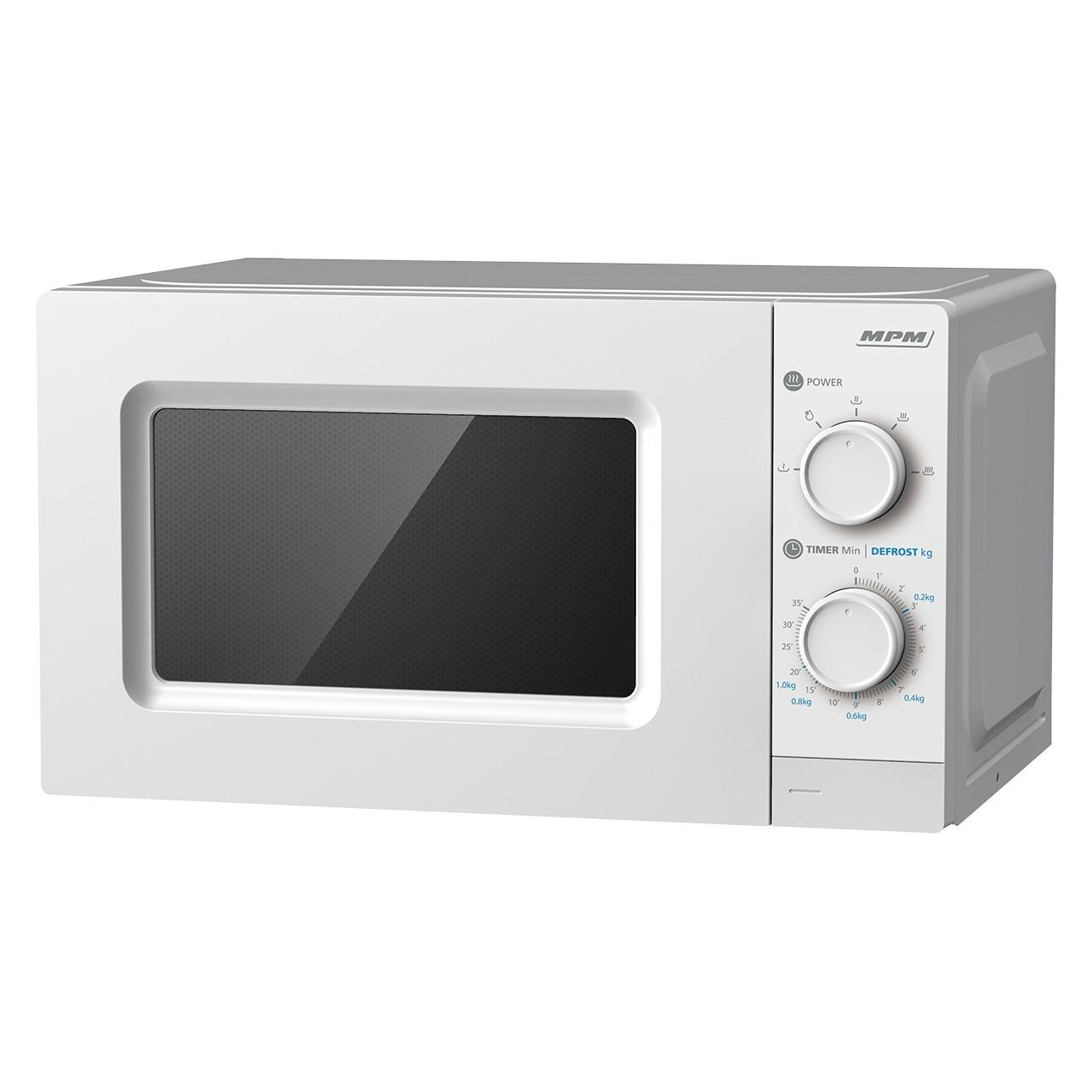 MPM Mikrowellenherd MPM-20-KMM-11/W weiss (20 l) (MPM-20-KMM-11/W)