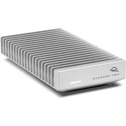 OWC Express 1M2 USB4 (80Gb/s) 2TB Bus-Powered Portable NVMe (2 TB), Externe SSD, Silber