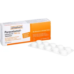 Paracetamol-Ratiopharm 500mg Tabletten 20 ST