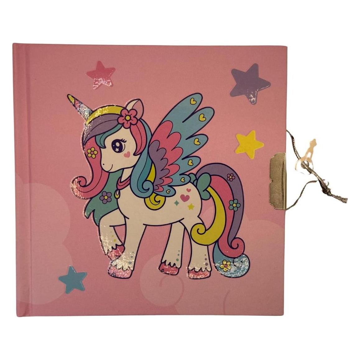 Starpak Einhorn-Tagebuch 13,5x13,5cm (Weicher Einband) (47606774)