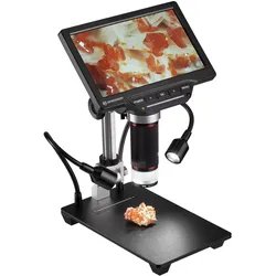 Bresser Digitale Microscoop - Met LCD-scherm - Digitale Zoom 2 tot 44x - HDMI-, USB(UVC)- of WIFI-output