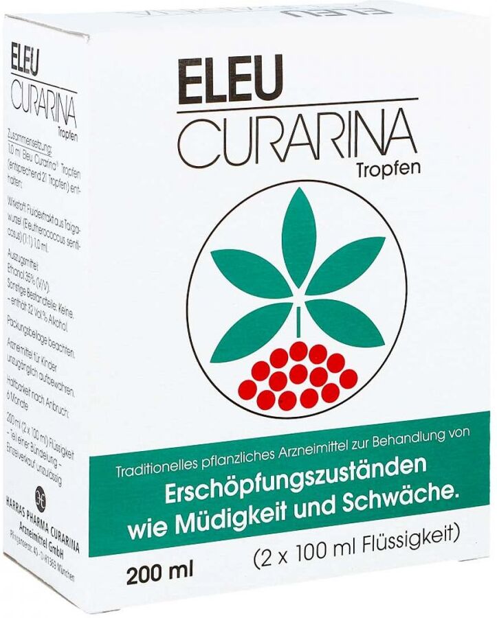 Eleu Curarina Tropfen 1ml Taigawurzel-Fluidextrakt