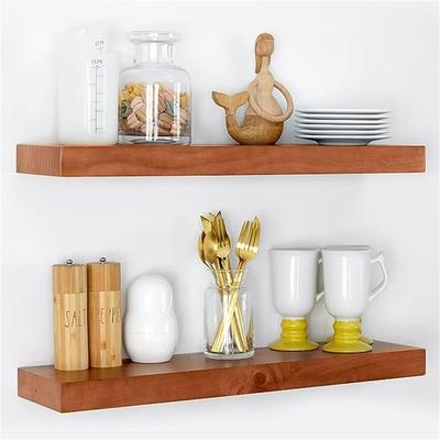 No "Floating Shelves 24 inch - 6.5""D x 24""W x 1.75""H"