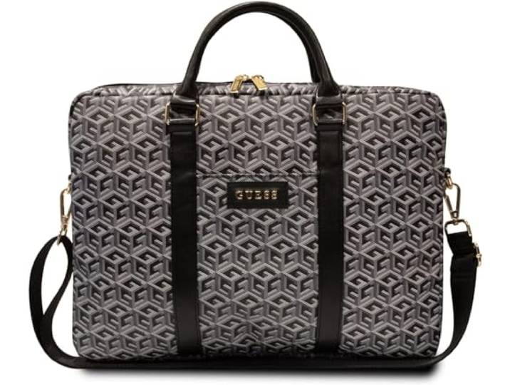 GUESS Tas GUCB15HGCFSEK 16 Zwart GCube Stripes, zwart