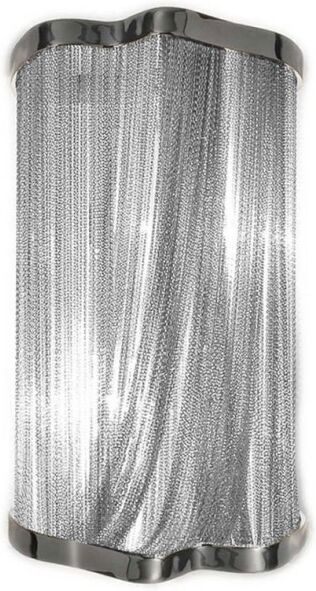 KING HOME Kinkiet Atlanta Wall 2 - Aluminium, Stal