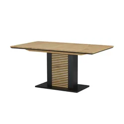 Wohnwert Esstisch  Die Säule , holzfarben , Maße (cm): B: 90 H: 76