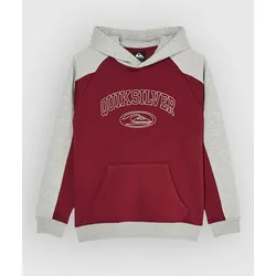 Quiksilver No Teacher Kids Hoodie oxblood red Gr. T14