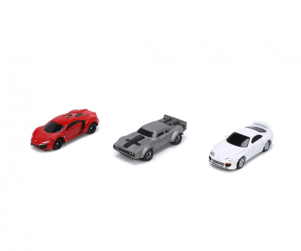 Jada Fast & Furious Nano Cars Wave 4 3-pack