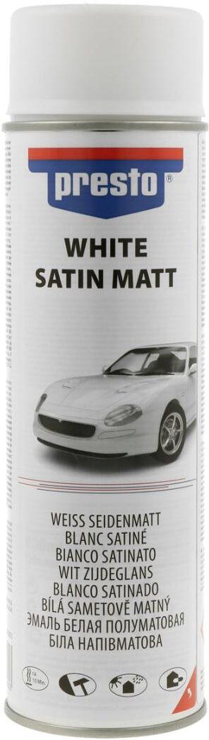 european aerosols presto weiß seidenmatt, 500 ml