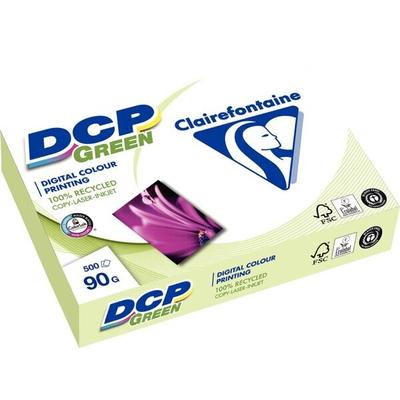 Clairefontaine DCP Green Kopierpapier, DIN A4, 90g/qm, weiß, Weißegrad: 135 CIE