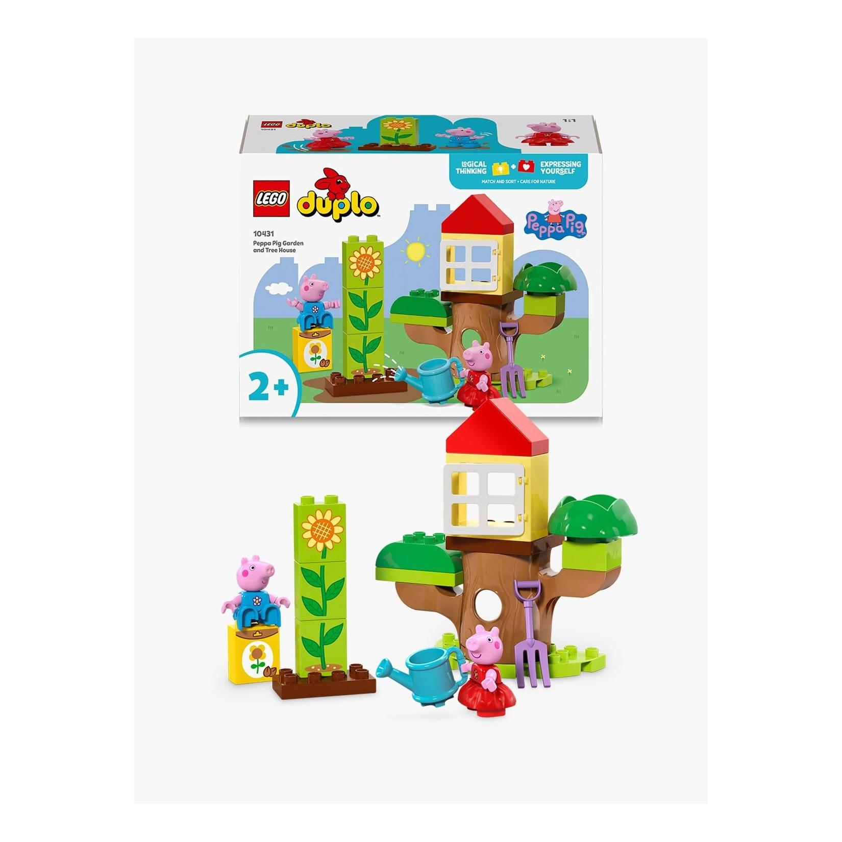 Duplo® DUPLO® Peppas Garten mit Baumhaus