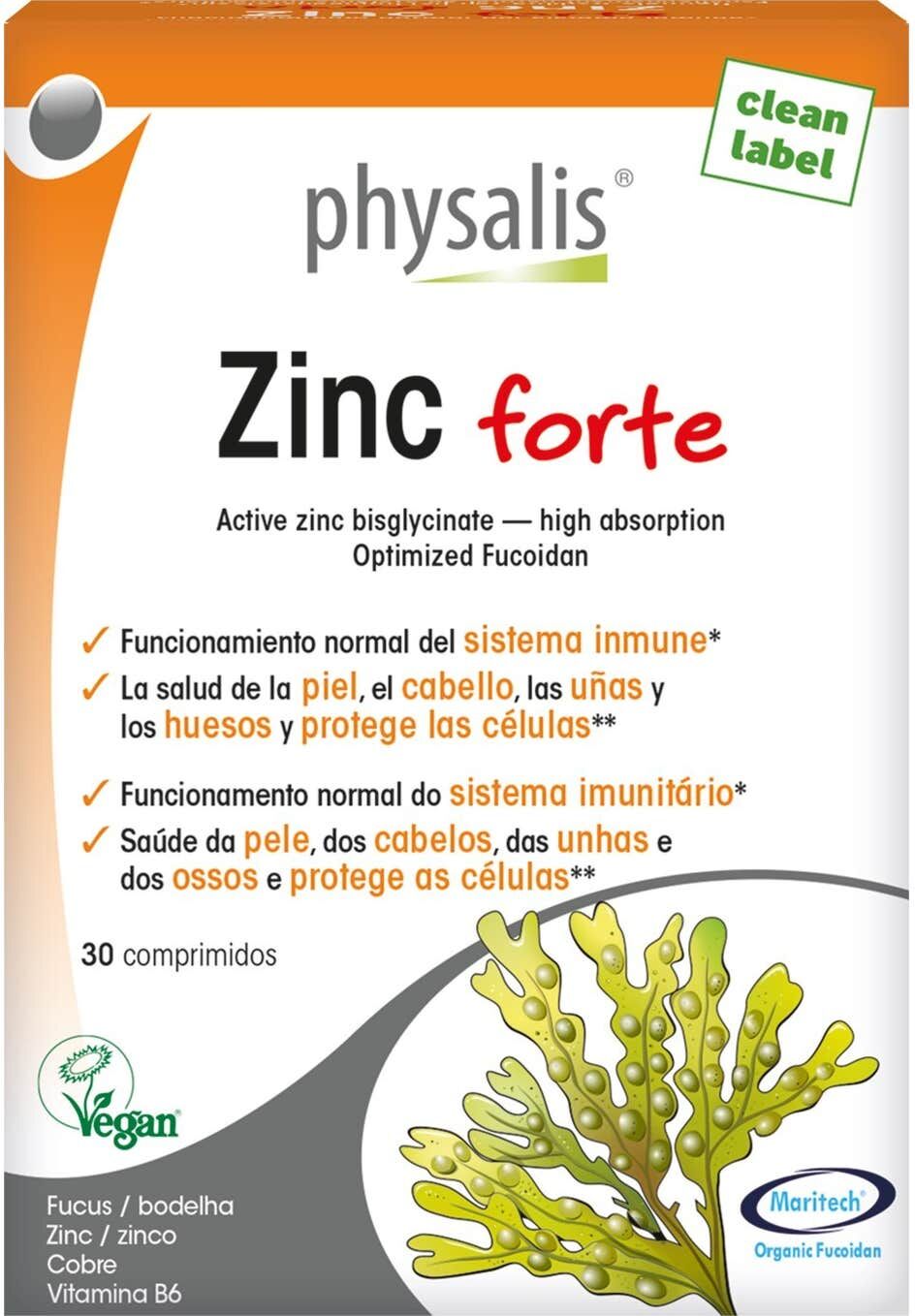 PHYSALIS Zinc Forte 30 comp