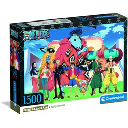 Clementoni - One Piece Puzzle, 1500 Teile