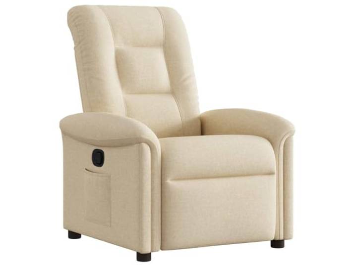 Makastle Relaxsessel Creme Stoff
