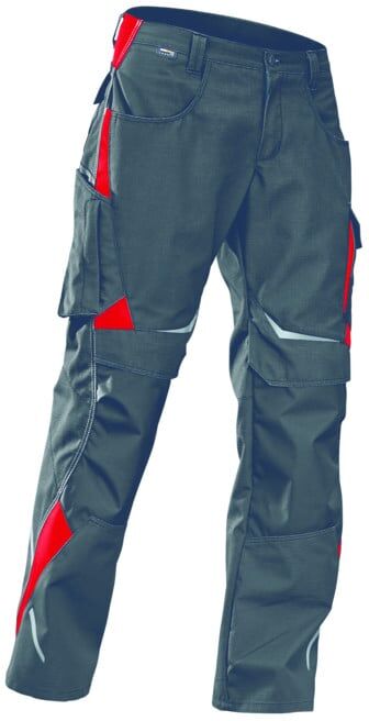 Pantalon Kübler Pulsschlag 2324 noir/rouge moyen taille 52 ; Kübler Workwear (2324 5353-9955-52)