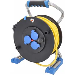 As - Schwabe, Kabelrolle, Kunststoffkabeltrommel mit USB (40 m, 1.50 mm2)