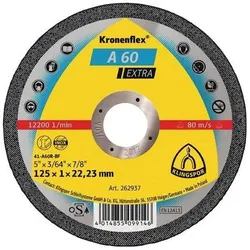 Klingspor Trennscheibe A 60 Extra D115x1mm ger.INOX Bohr.22,23mm