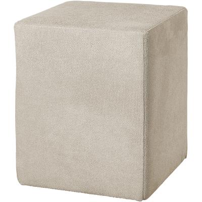 Polsterhocker HOME AFFAIRE, beige, B:40cm H:50cm T:40cm, Hocker, Polsterhocker, Polsterhocker eckig, stoffbezogen