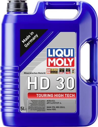 Liqui Moly Touring High Tech HD 30 1265 Motoröl 5l
